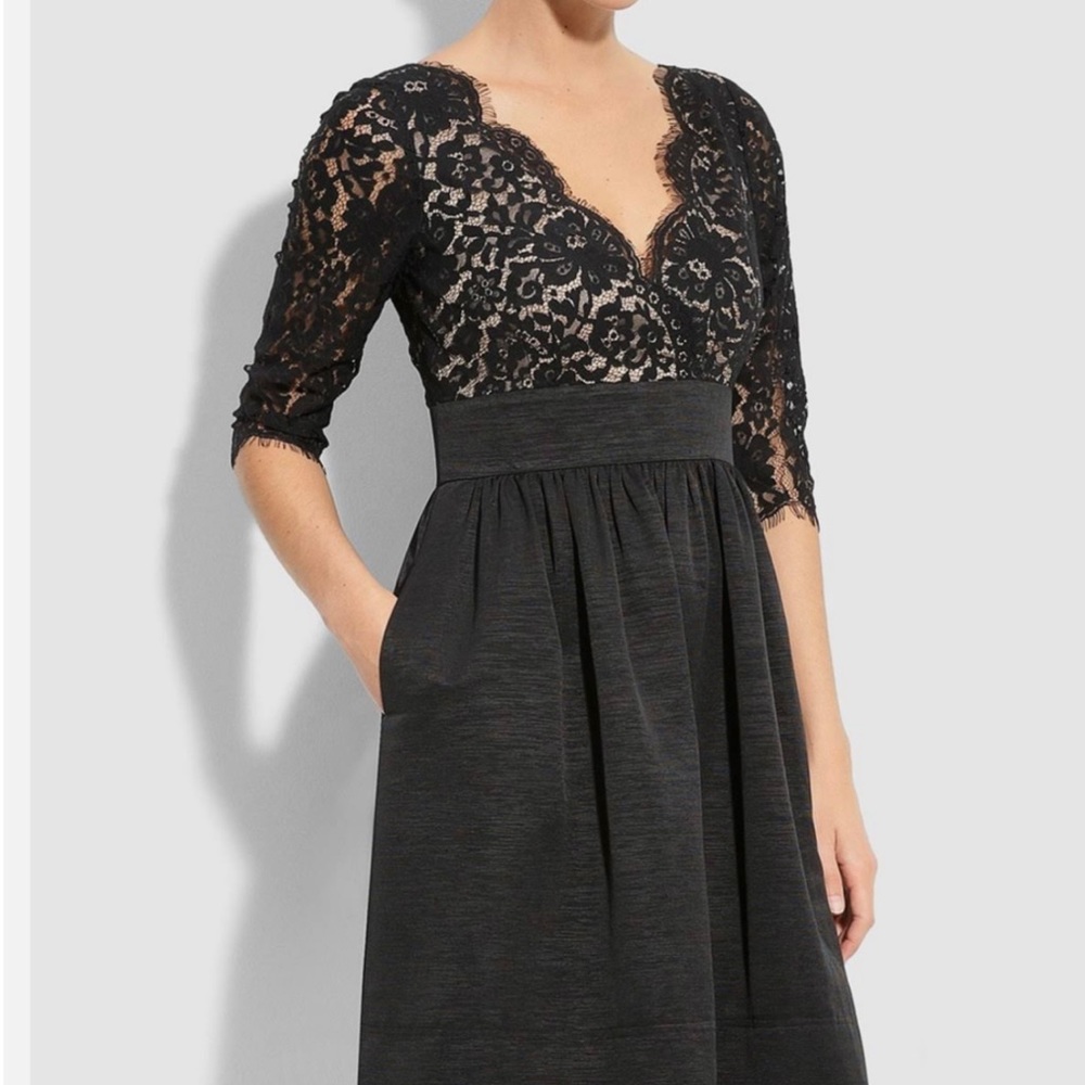 Eliza J lace formal dress